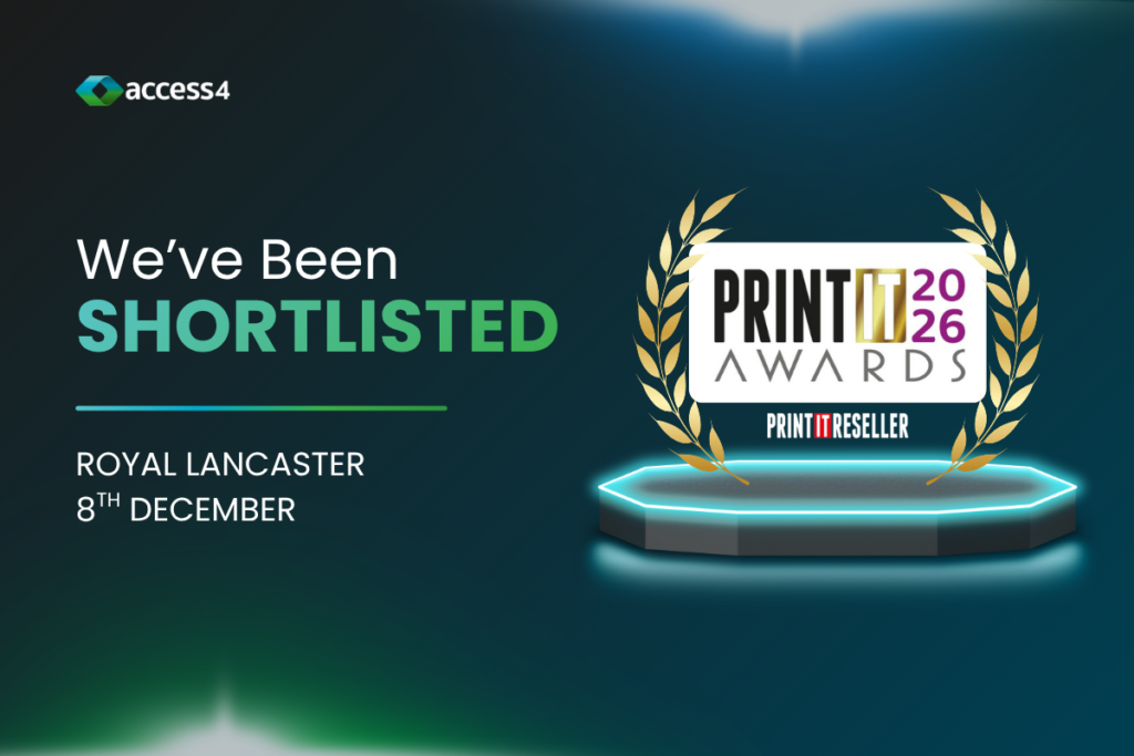 Shortlisted for Print IT Award